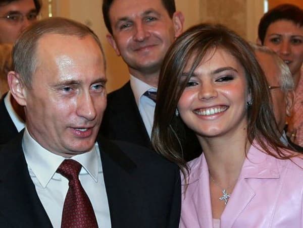 Alina Kabajevová, údajná milenka Vladimira Putina. 