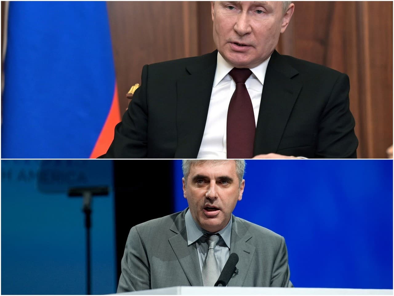 Leonid Nevslin kritizuje Vladimira Putina.