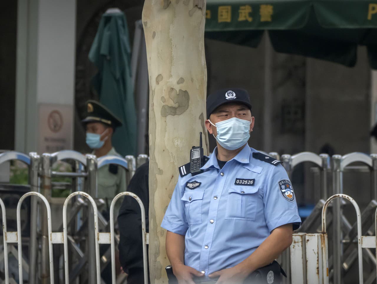 Americkú ambasádu v Pekingu strážia policajti