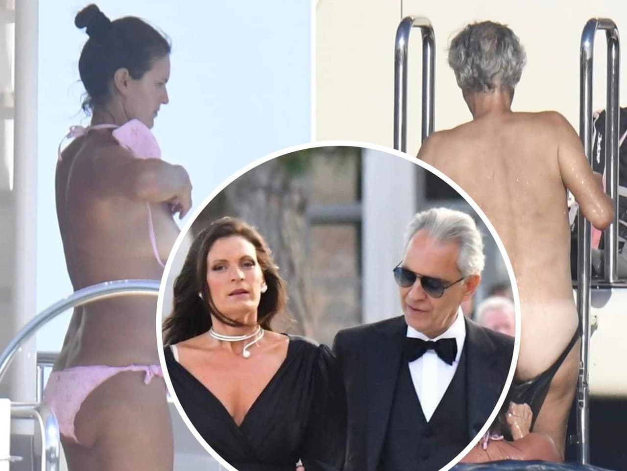 Andrea Bocelli a jeho manželka Veronica ukázali viac, ako chceli.