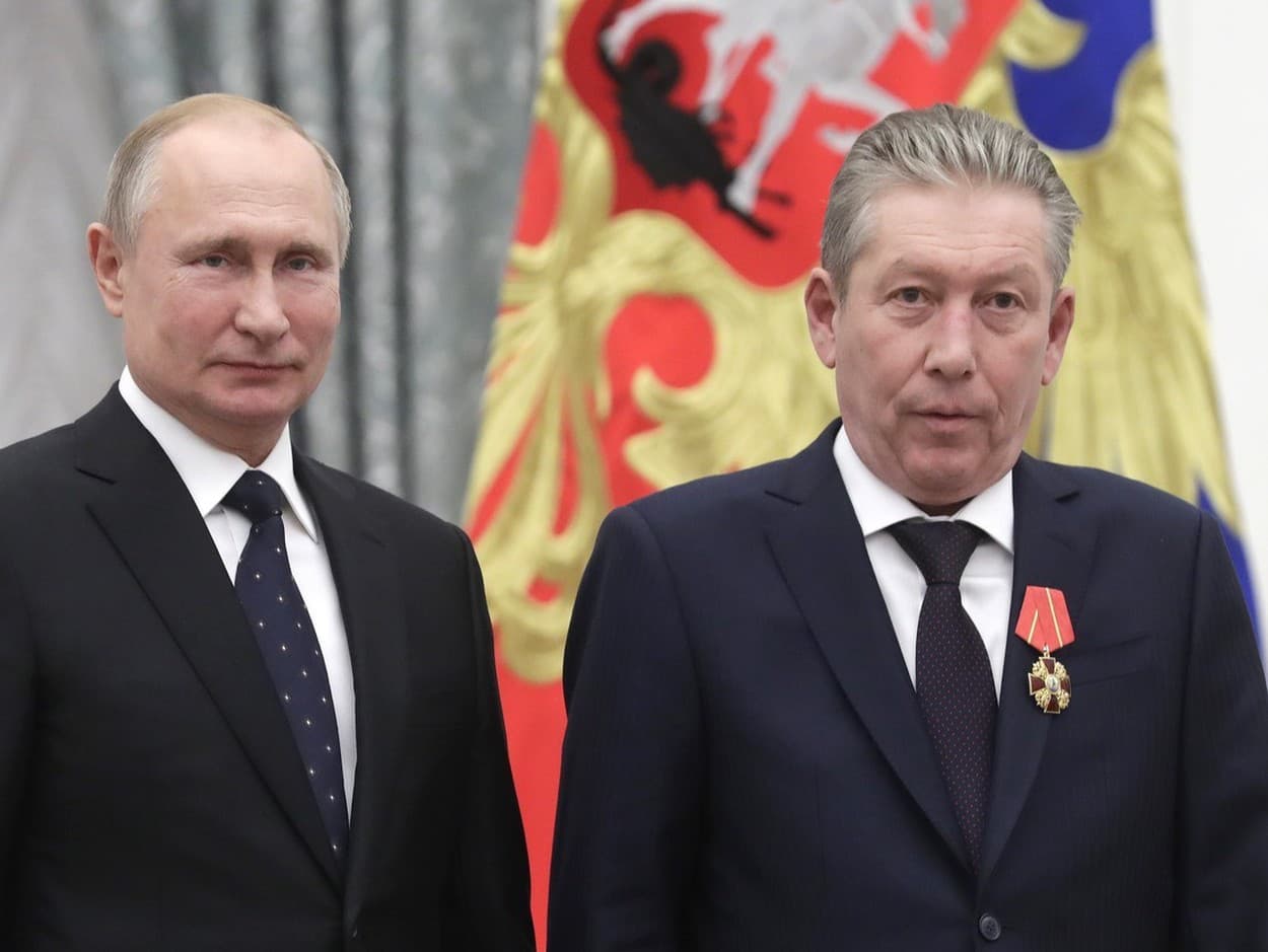 Vladimir Putin s Ravilom Maganovom v roku 2019.