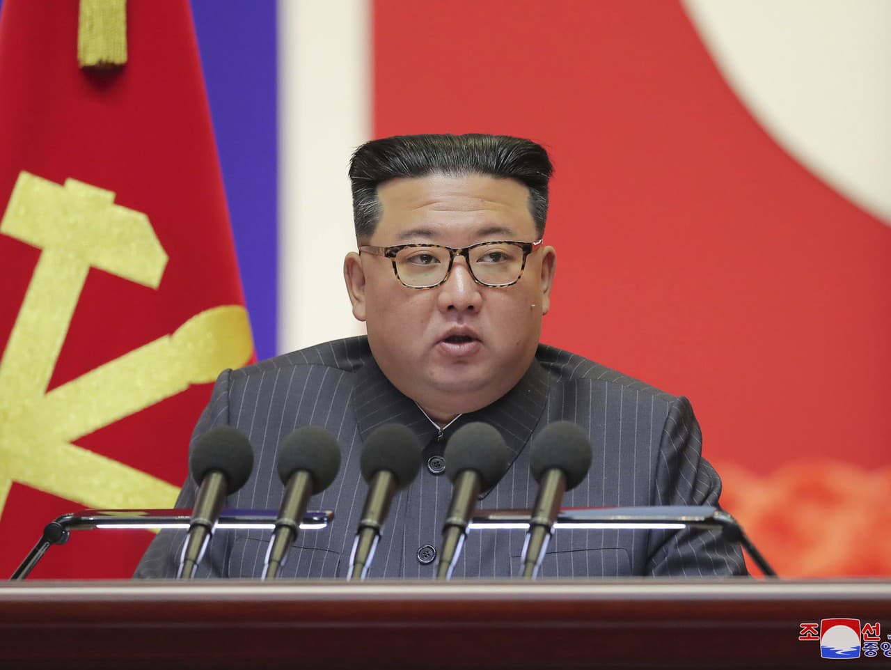 Severokórejský líder Kim Čong-un 