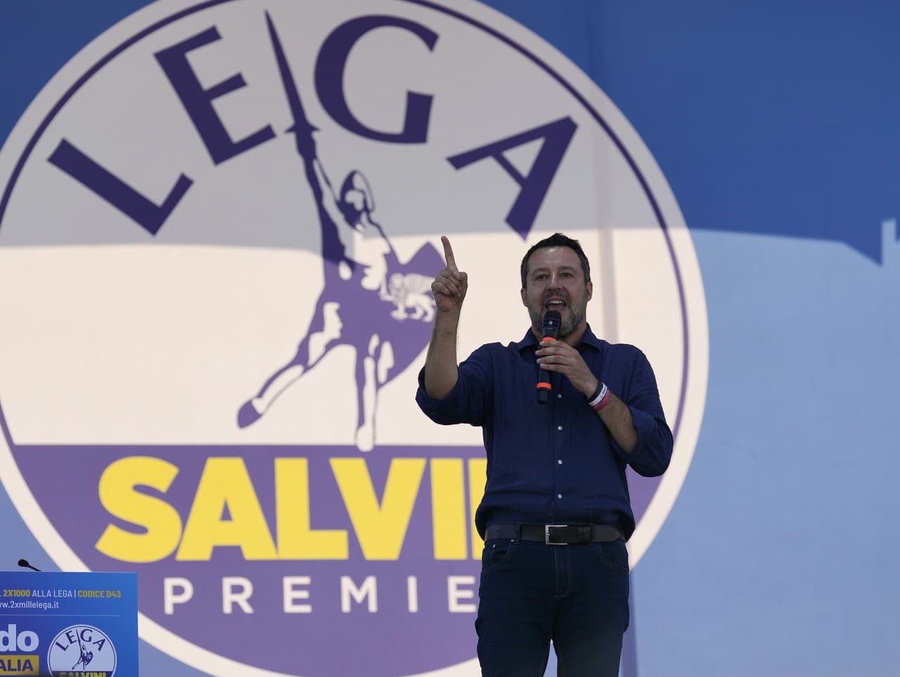 Matteo Salvini je hlavnou postavou predčasných volieb v Taliansku.