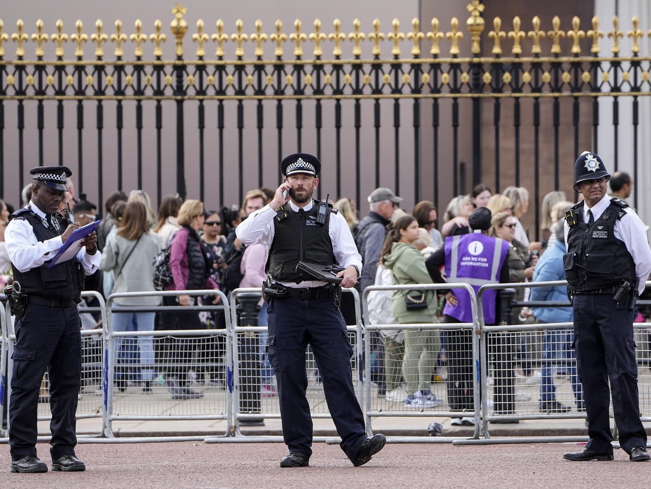 Centrum Londýna stráži počas dnešného dňa 10-tisíc policajtov. 