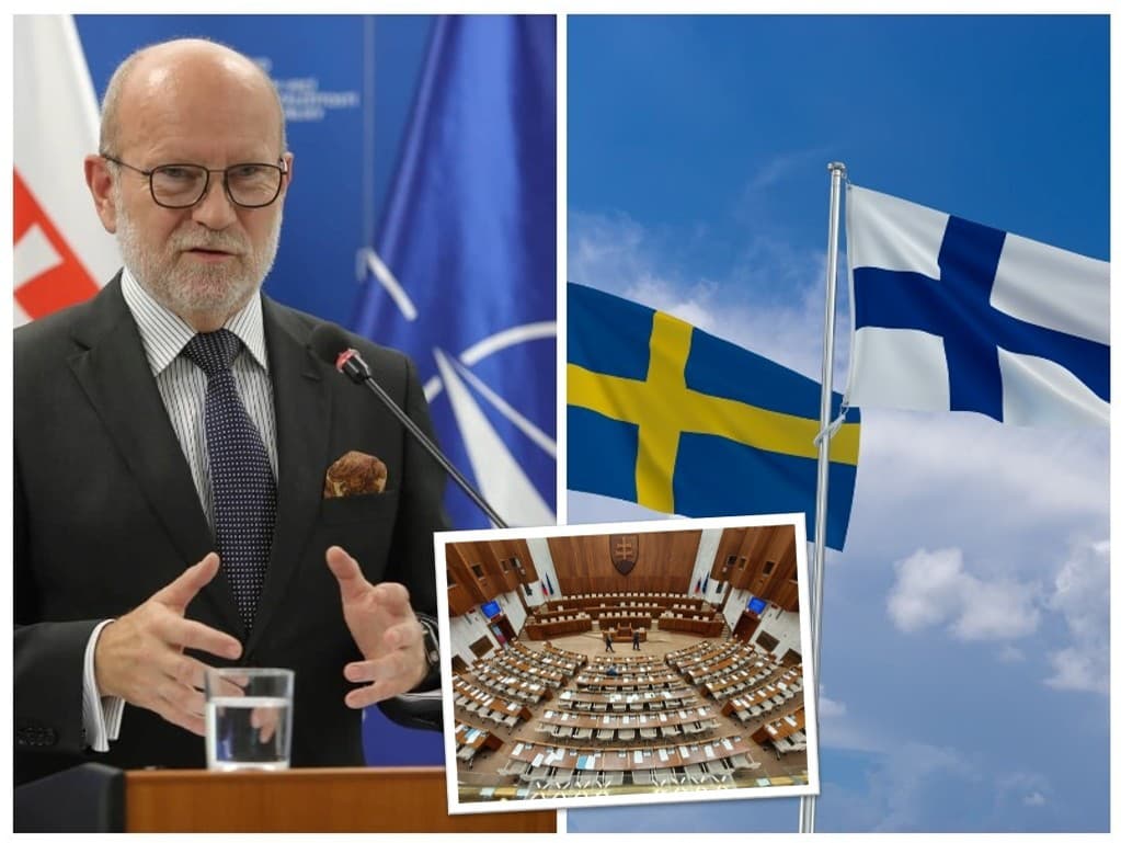 Parlament rokuje o súhlase prijatia Fínska a Švédska do parlamentu.