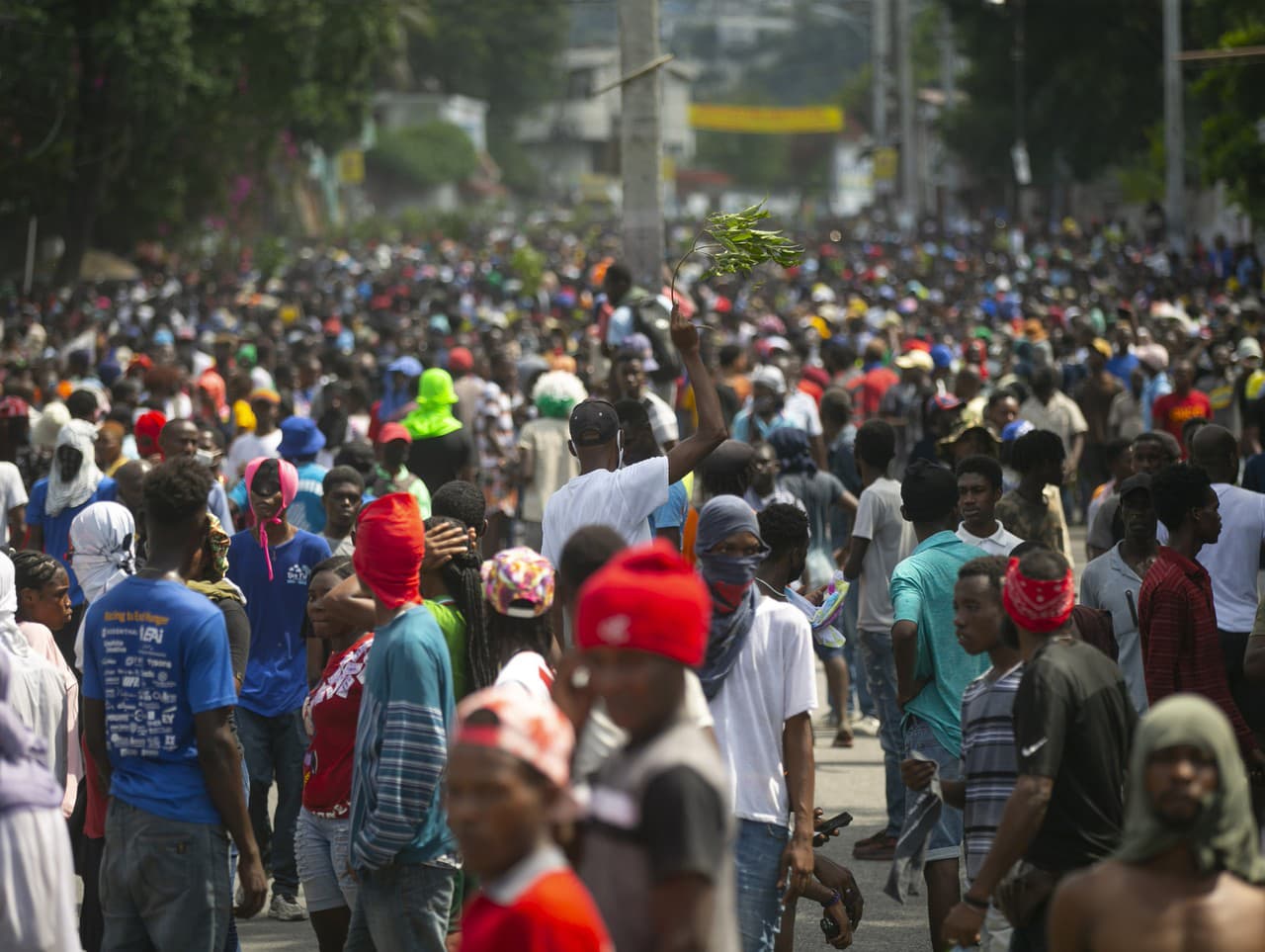 Demonštrácie v haitskom hlavnom meste