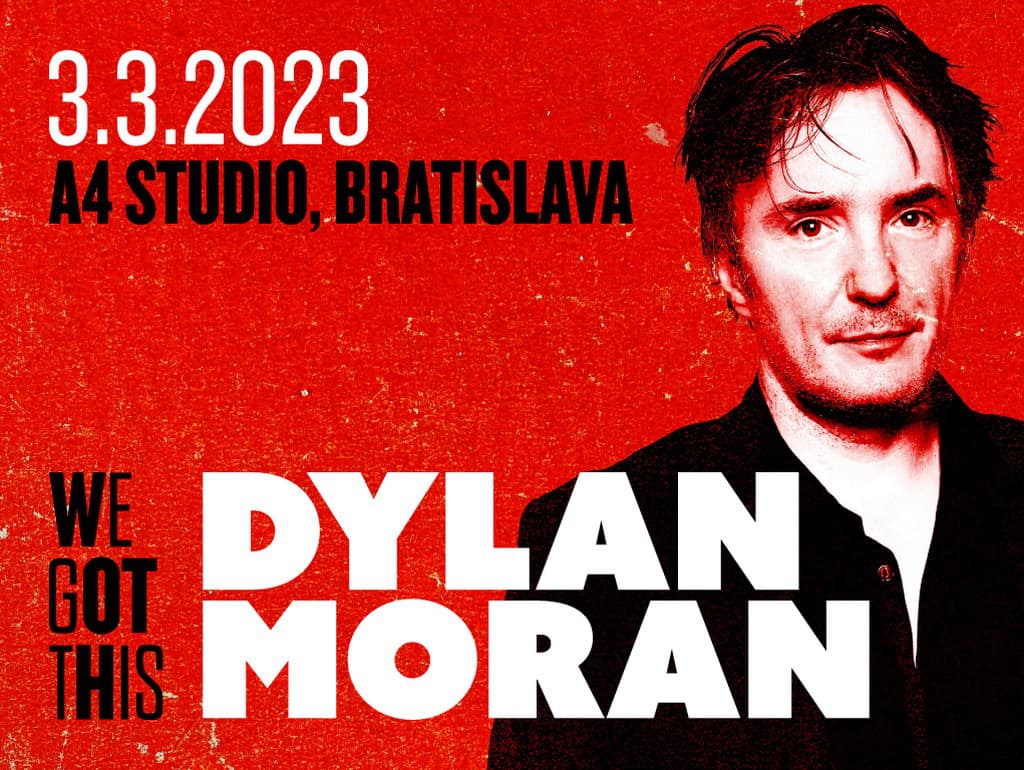 Dylan Moran vystúpi v Bratislave