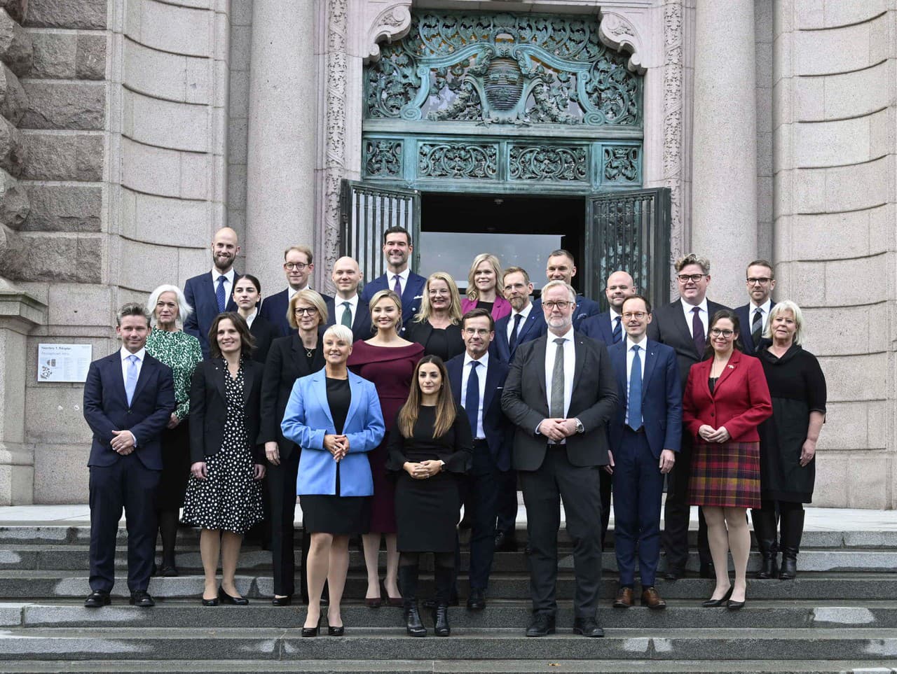 Členovia novej švédskej vlády 