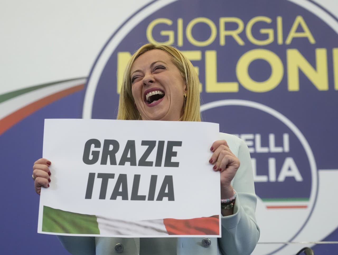 Líderka krajne pravicovej strany Bratia Talianska Giorgia Meloniová chce byť oslovovaná mužským titulom.