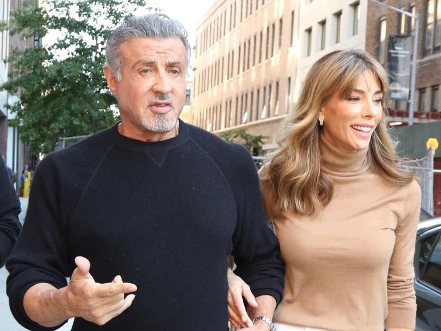 Sylvester Stallone s manželkou Jennifer.