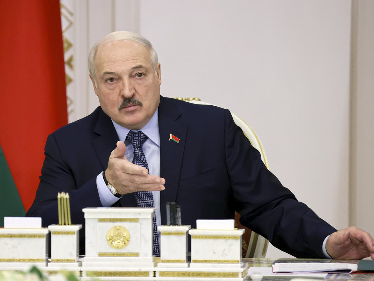 prezident Bieloruska Alexandr Lukašenko.