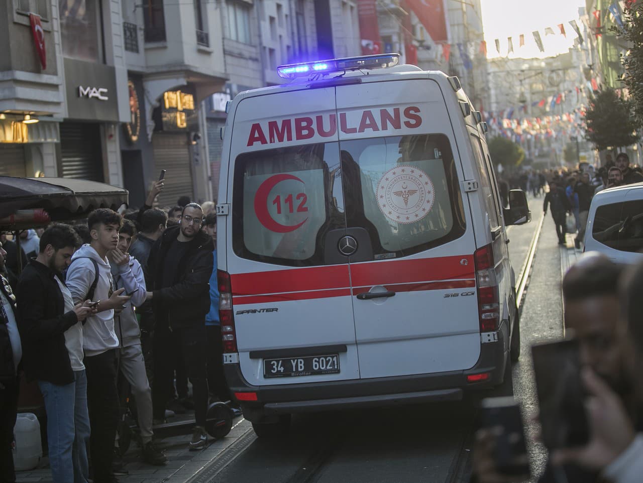 Teroristický útok v centre Istanbulu