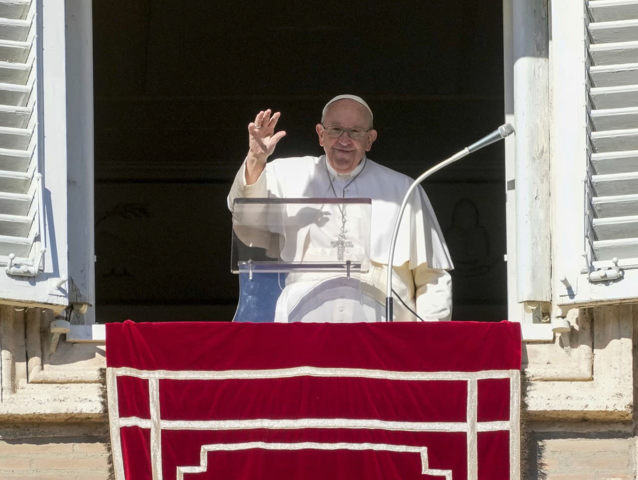 Pápež František počas prvej adventnej nedele