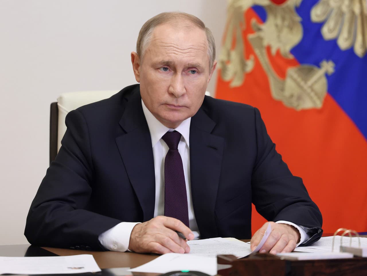 Vladimir Putin sa má obávať ukrajinského vpádu do Ruska.