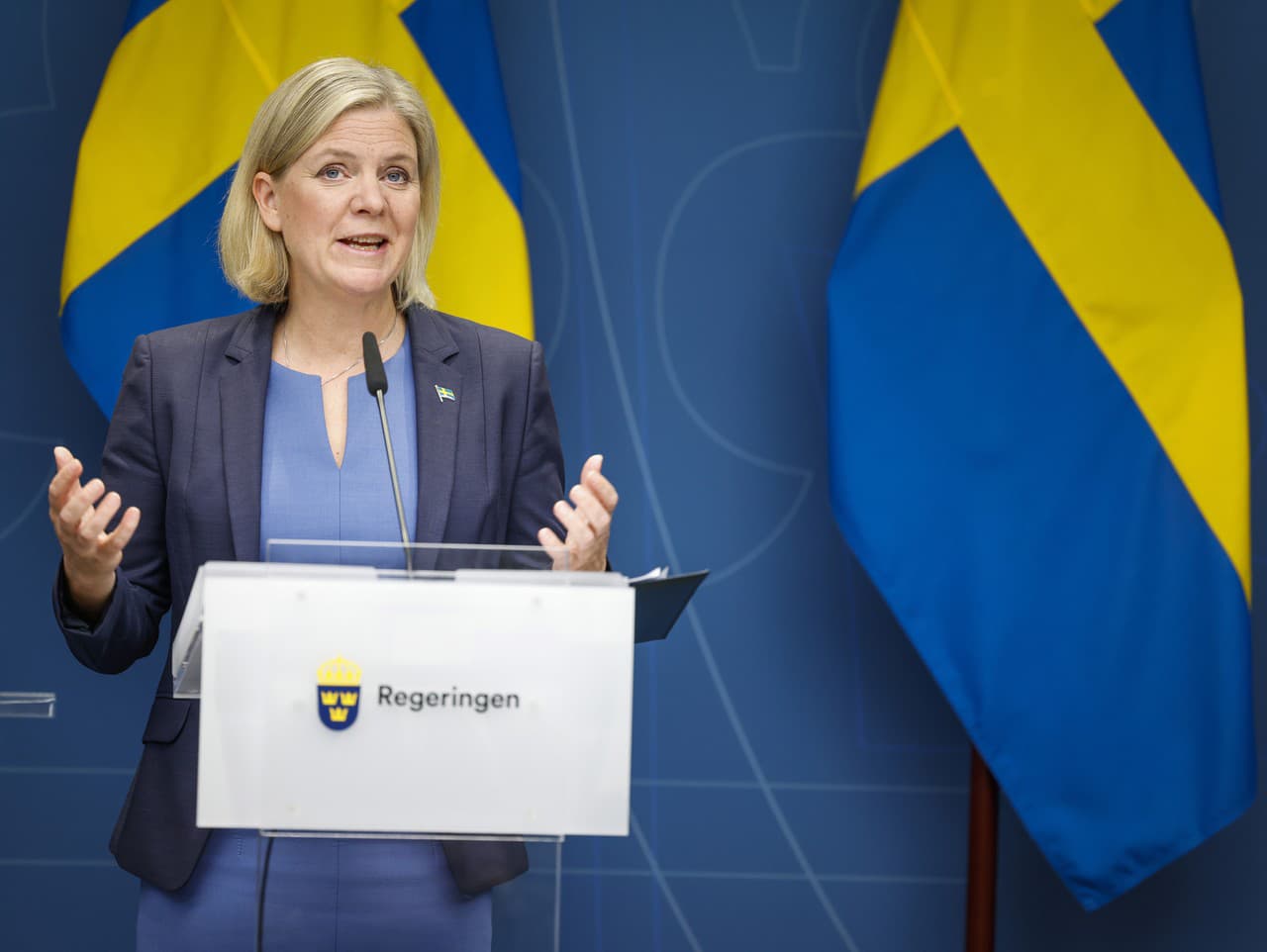 Švédska premiérka Magdalena Anderssonová