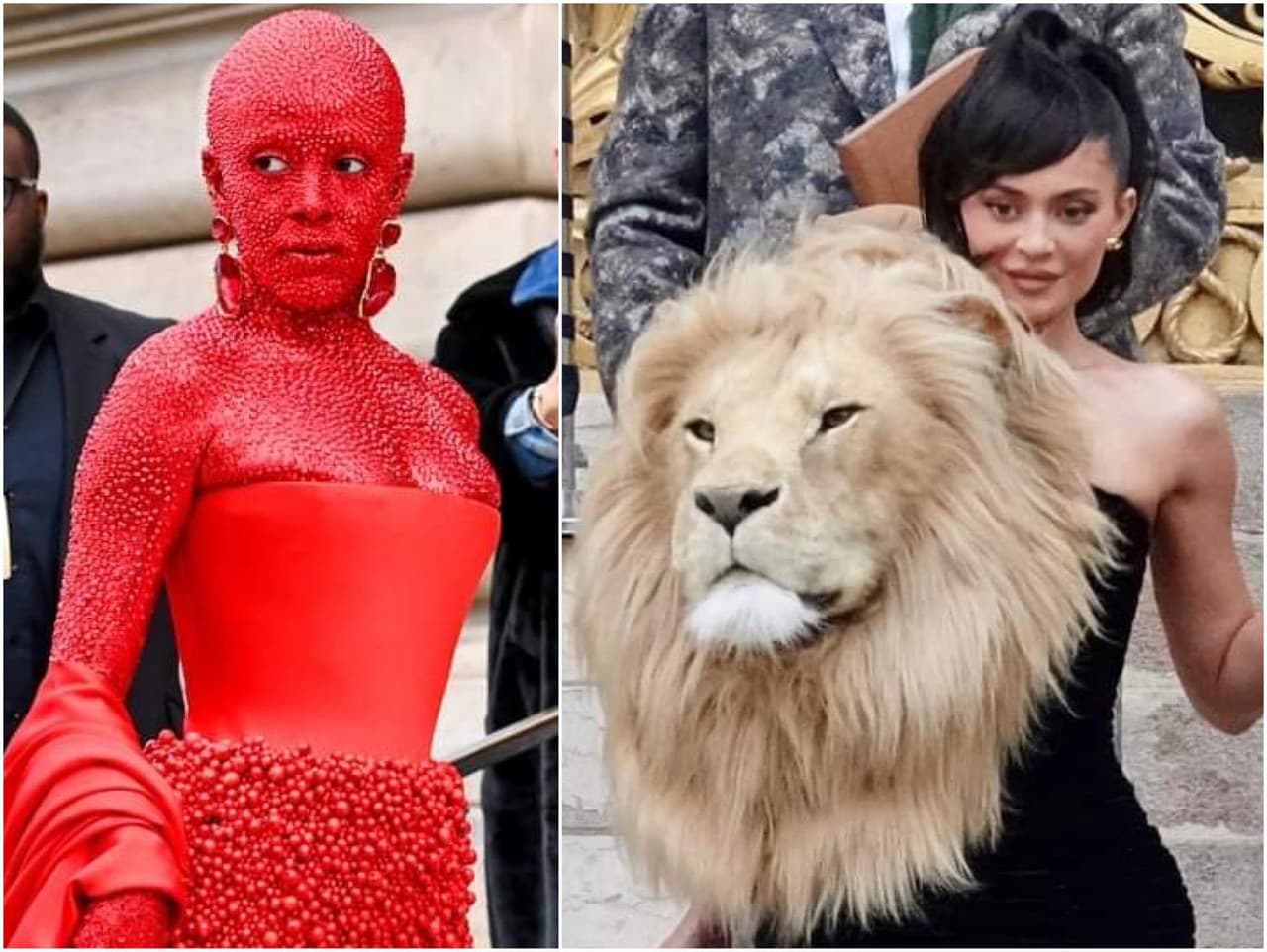 Doja Cat a Kylie Jenner sa na Parížskom Fashion Weeku postarali o poriadny rozruch.