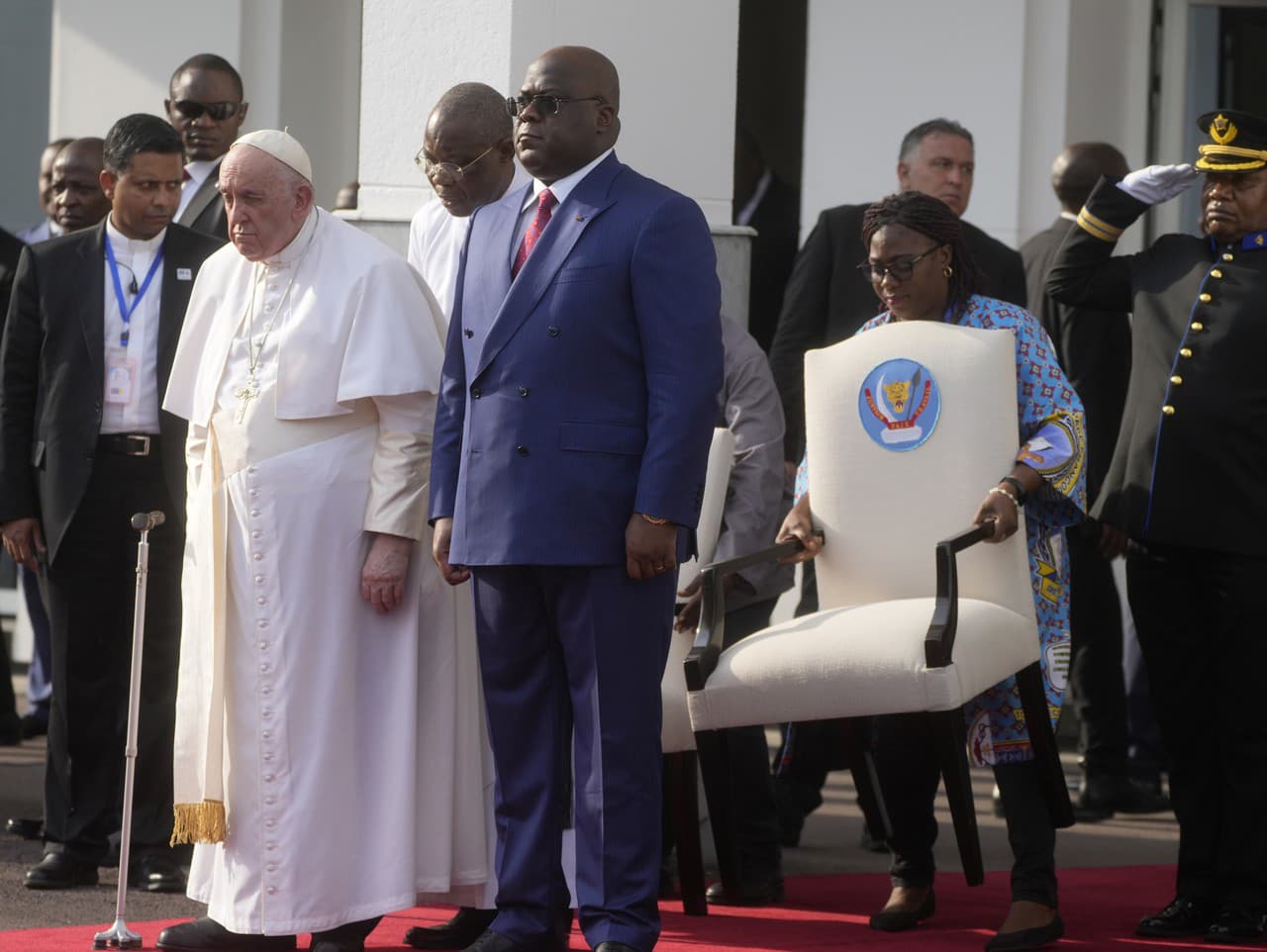 Pápež František pricestoval do Konžskej demokratickej republiky