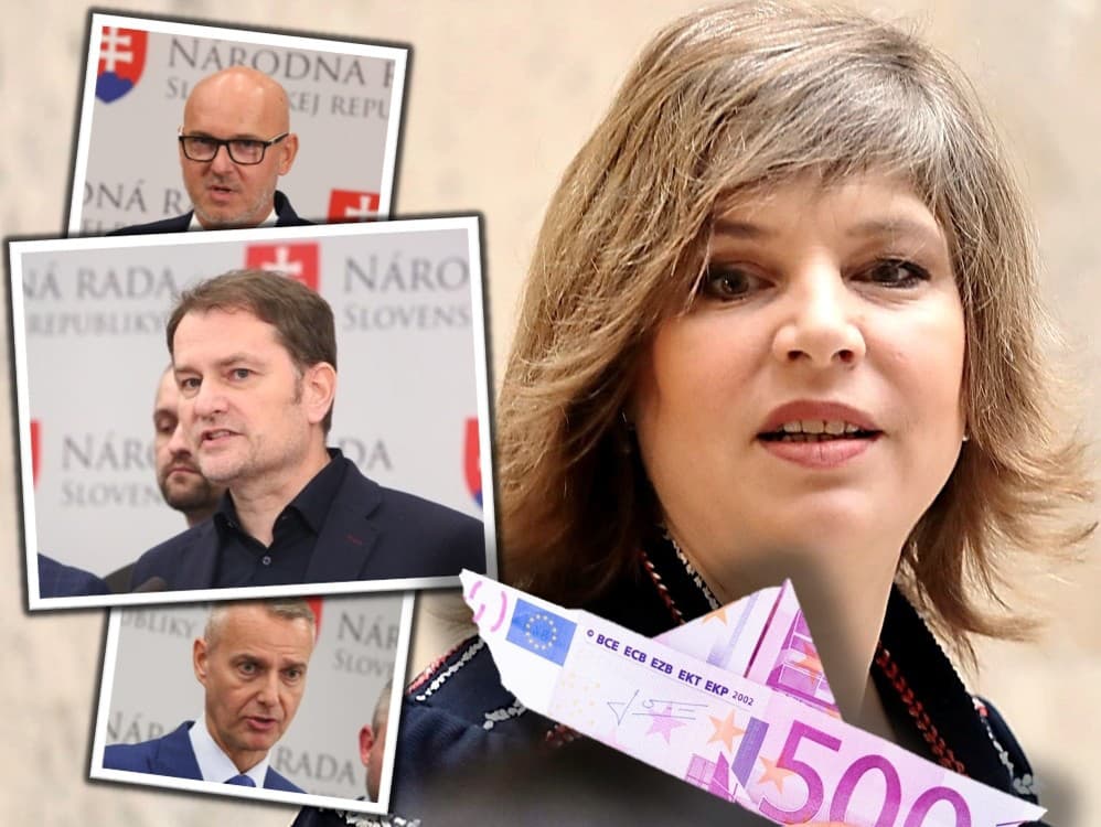 Remišová naložila Matovičovi za 500-eurové volebné odmeny.