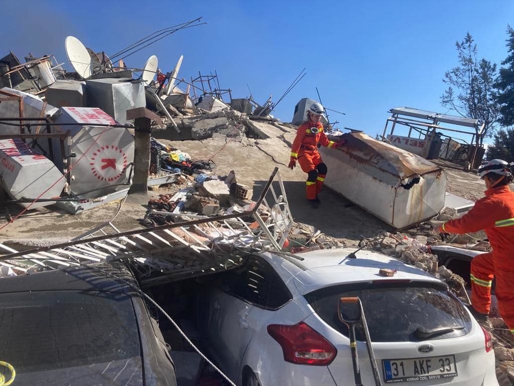 Slovenskí záchranári pomáhali pri pátracích akciách v Turecku po ničivom zemetrasení. 