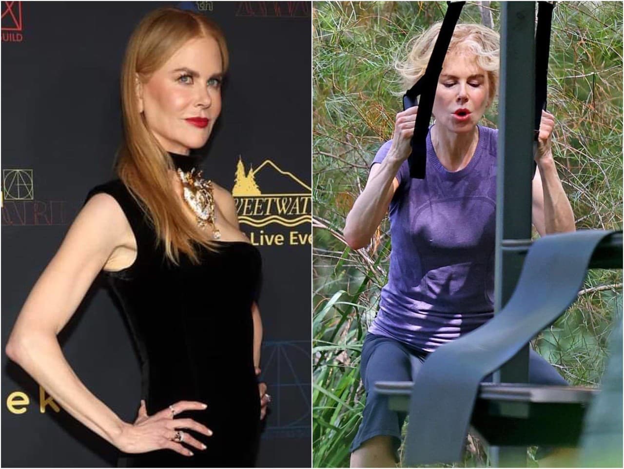 Nicole Kidman pre svoju tip-top postavičku tvrdo maká.