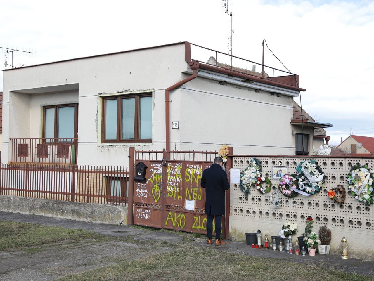 Dom, v ktorom zavraždili Jána Kuciaka a Martinu Kušnírovú