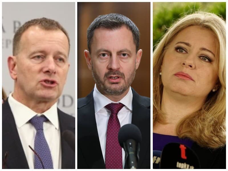 Boris Kollár, Eduard Heger, Zuzana Čaputová