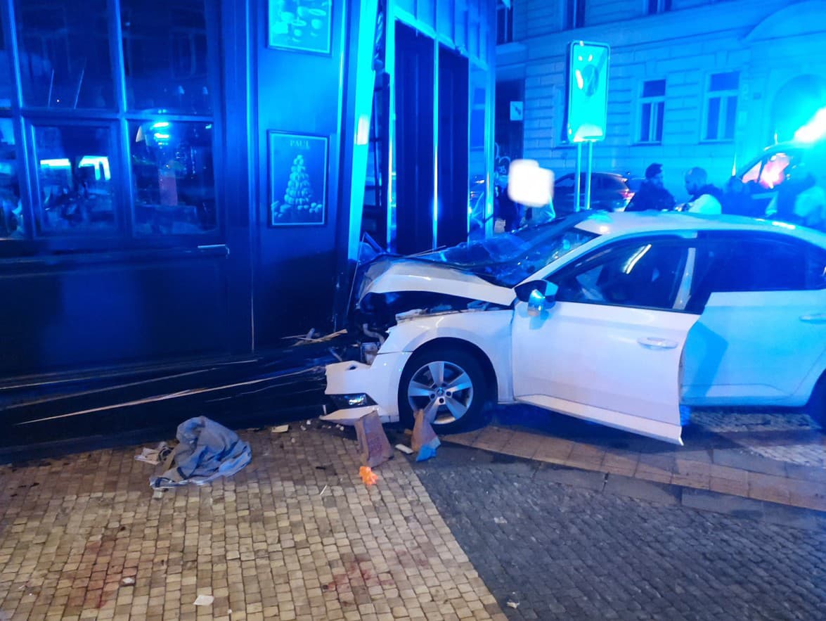 Hrôzostrašná dopravná nehoda v centre Prahy