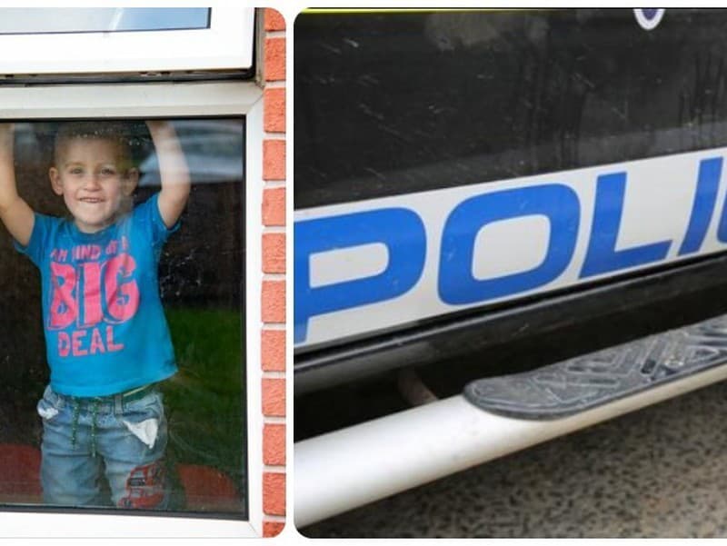 Polícia prišla na oznámenie susedov, že chlapec stál v okne nahý