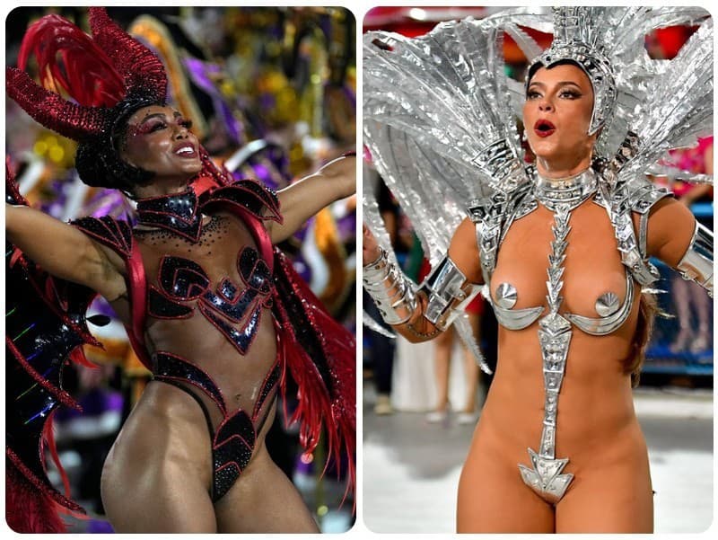 Karneval v Rio de Janeiro bol poriadne pikantný