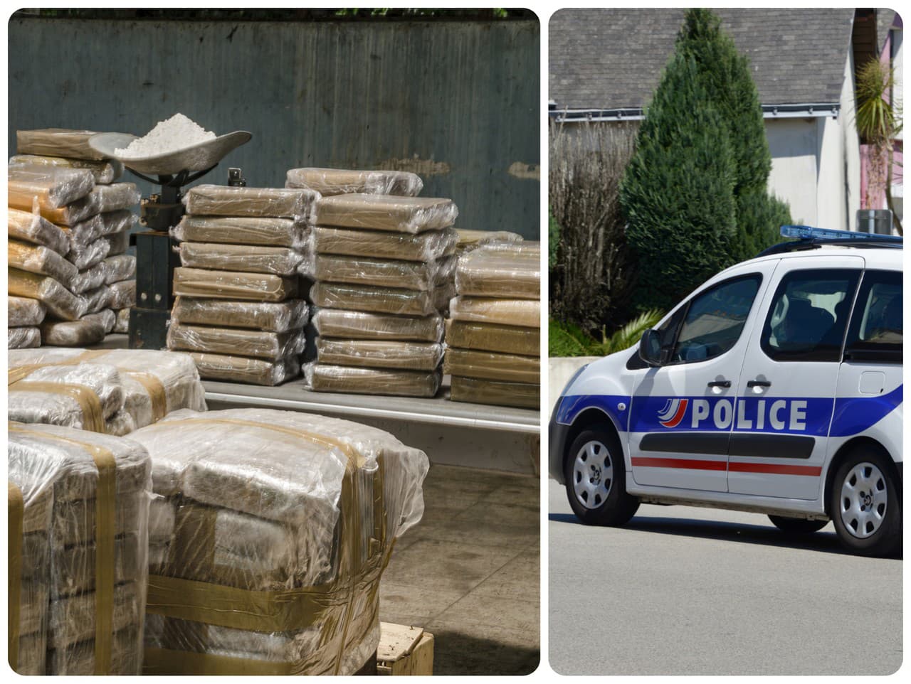 Francúzska polícia zabavila tony vyplaveného kokaínu.