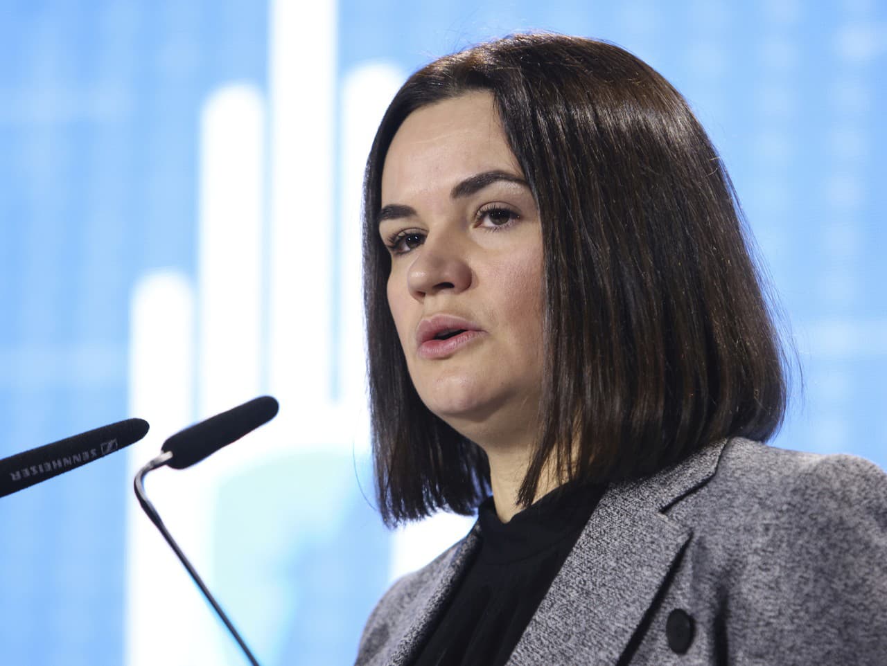 Líderka bieloruskej opozície Sviatlana Cichanovská