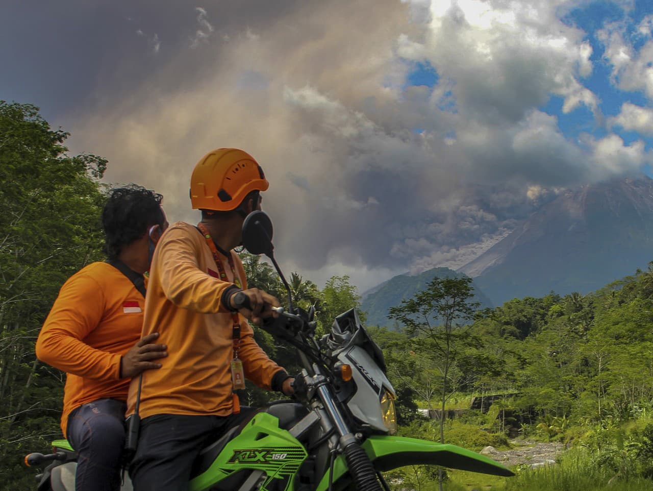 Indonézska sopka Merapi je znova aktívna