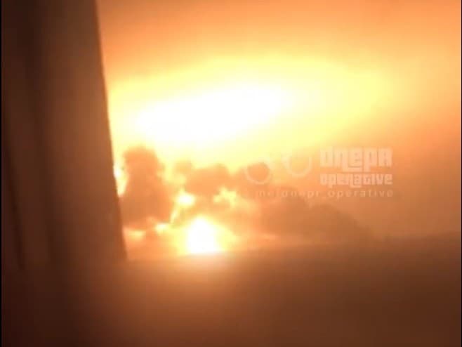 Výbuch v Dnepropetrovskej oblasti 