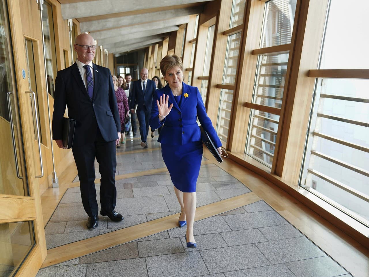 Nicola Sturgeonová mala v škótskom parlamente posledné vystúpenie vo funkcii premiérky