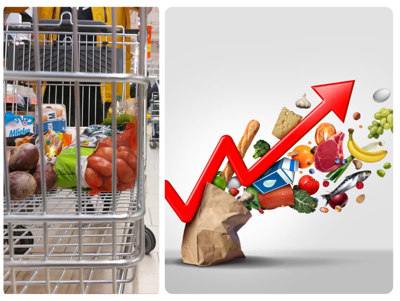 Ceny potravín rastú každým dňom: V potravinovej inflácii patríme k najhorším!