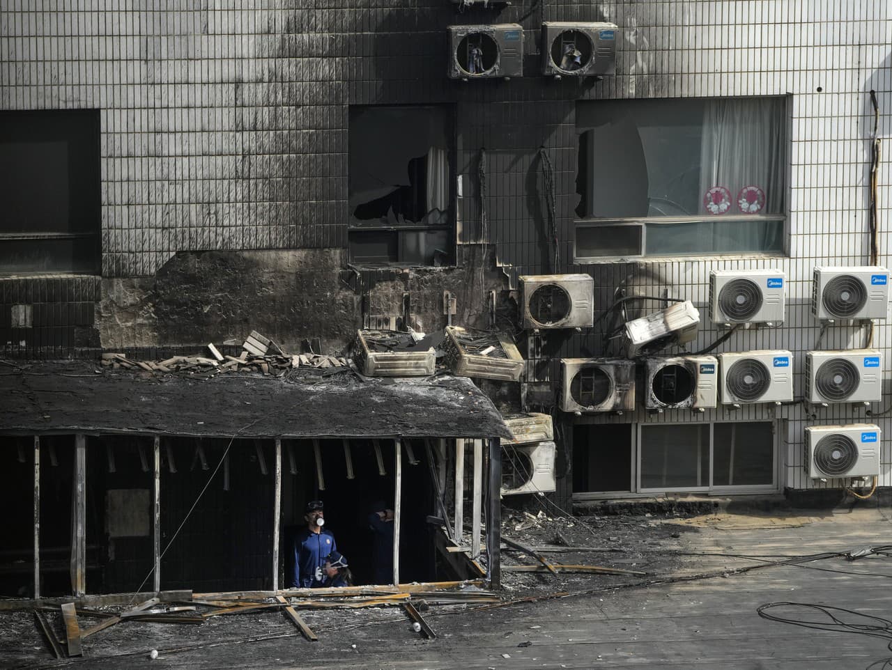 V jednej z nemocníc v Pekingu vypukol v utorok požiar