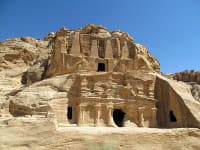 Mesto Petra v Jordánsko