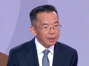 čínsky diplomat Lu Ša-jie počas diskusie vo francúzskej televízii LCI