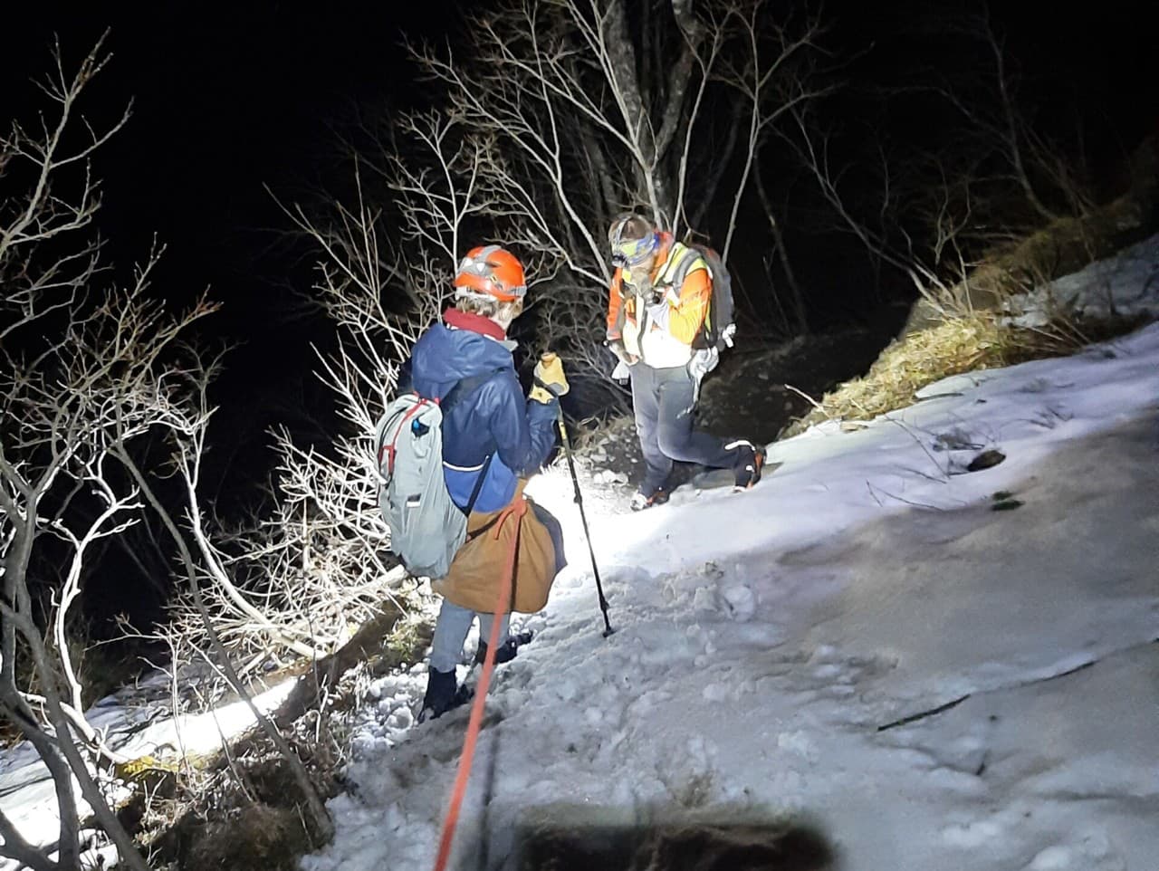 Horskí záchranári z Malej Fatry zasahovali v piatok (28. 4.) večer nad sedlom Medziholie. 