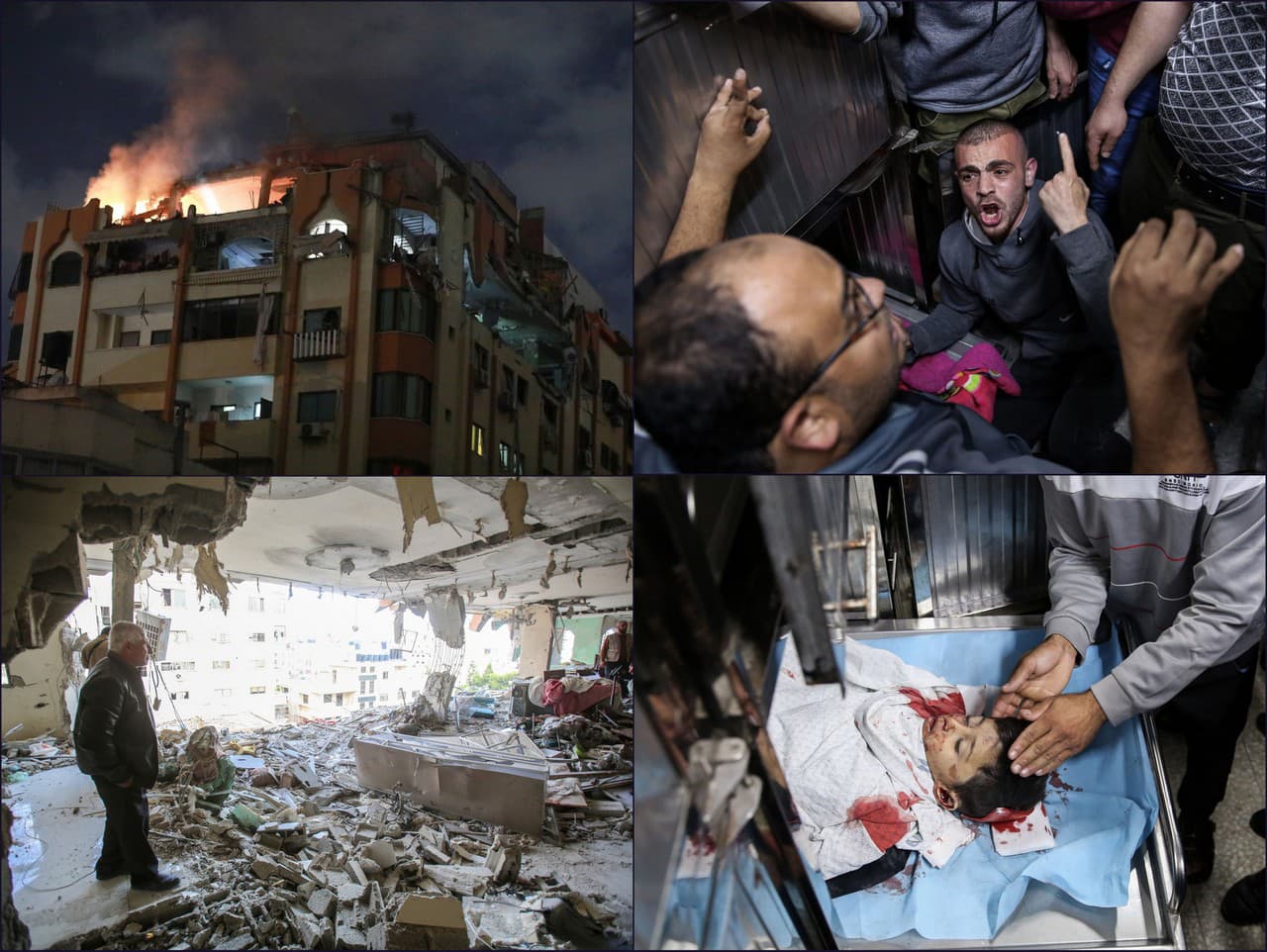 Izraelský útok na Pásmo Gazy si vyžiadal niekoľko obetí.