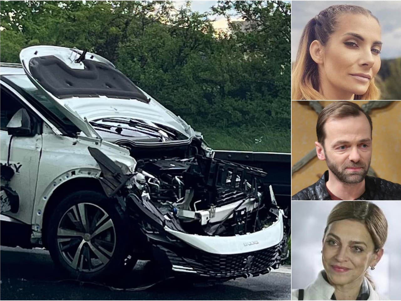 Českí herci mali desivú autonehodu na diaľnici D1.