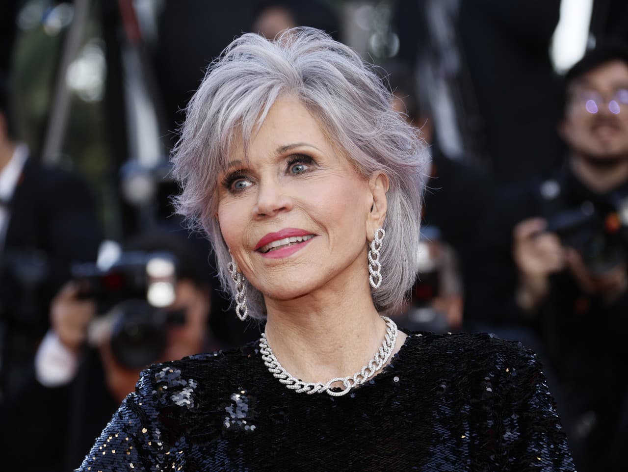 Jane Fonda sa v Cannes postarala o nezabudnuteľný moment. 