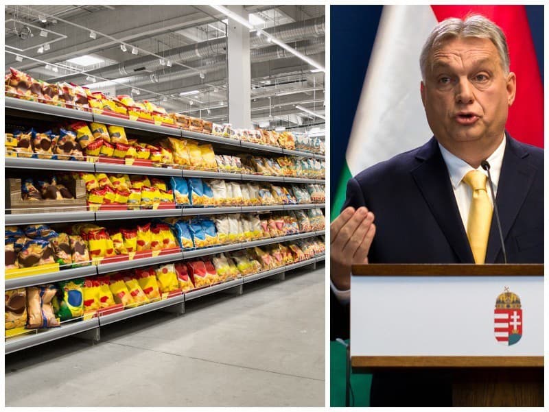 Orbánova vláda zastropovala ceny potravín a nemieni s tým tak skoro prestať.