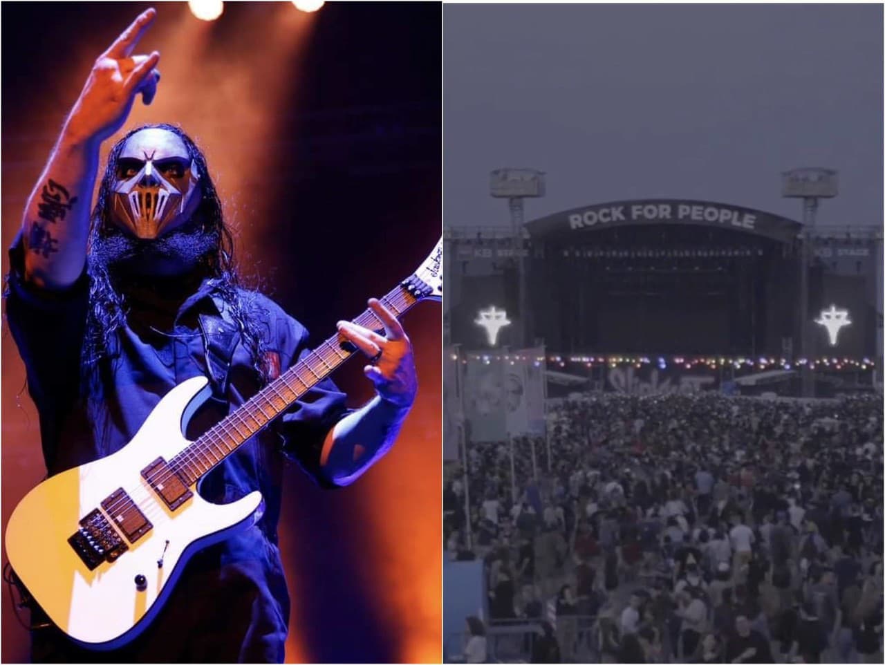 Festival Rock for People tesne pred koncertom kapely Slipknot, napadli hackeri.