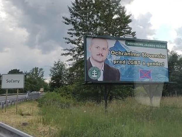 billboardy strany Kotlebovci-ĽSNS