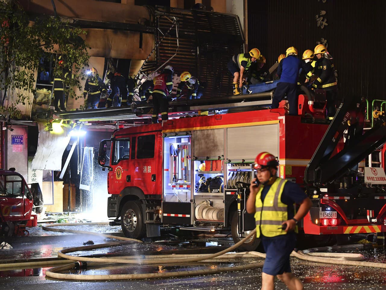 Po výbuchu v reštaurácii zadržali deväť ľudí vrátane majiteľa