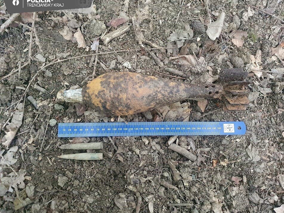 Policajný pyrotechnik zasahoval v lesnom poraste v katastri obce Chocholná-Velčice