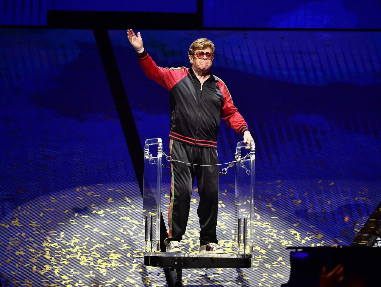 Elton John počas svojho posledného koncertu