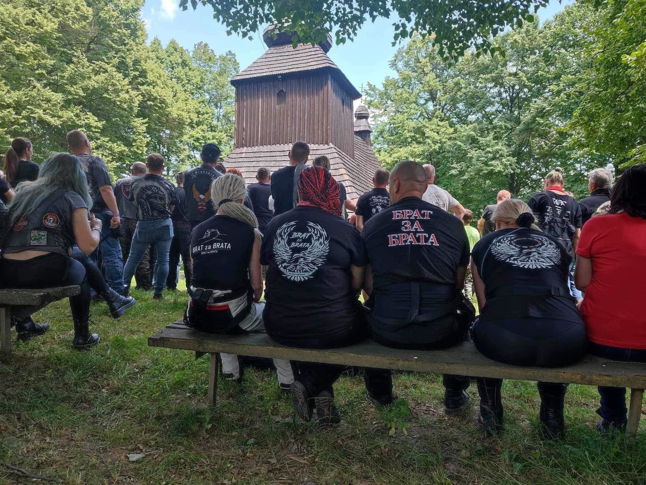 SBS-kári boli v tričku proruského motorkárskeho gangu Ilustračné foto