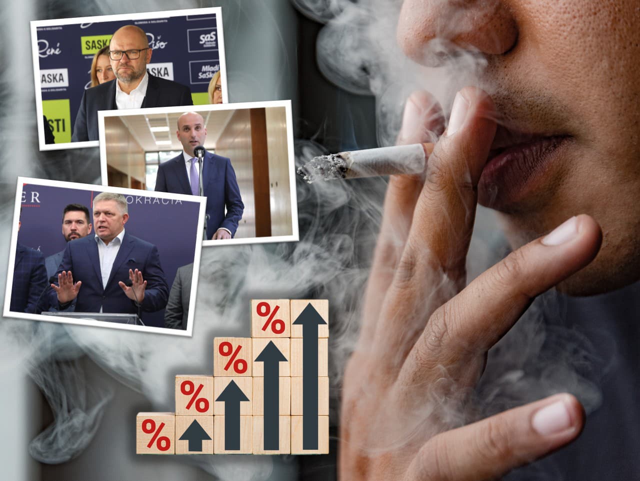 Rezort financií zvažuje zvýšenie daní z tabakových výrobkov, spozornieť by mali aj majitelia viacposchodových nehnuteľností.